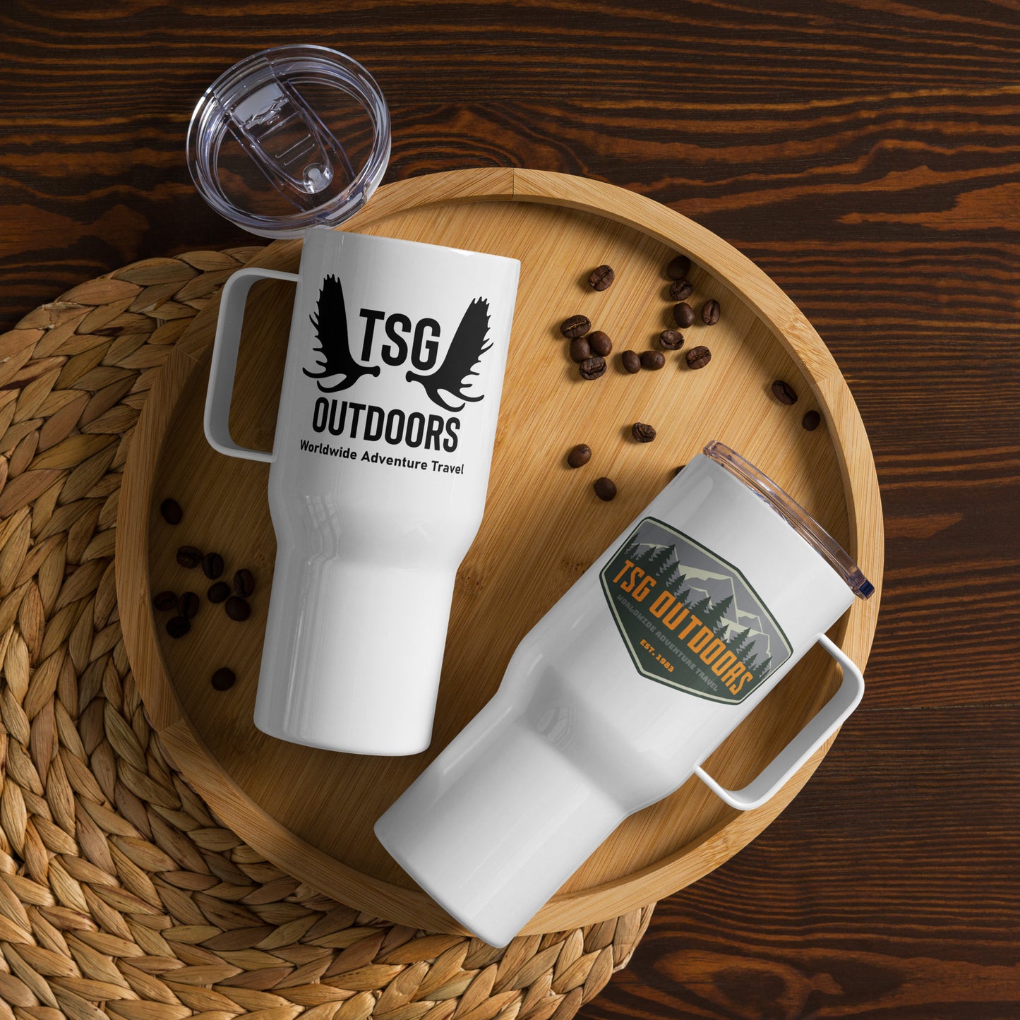 TSG Outdoors Logo Travel Tumbler